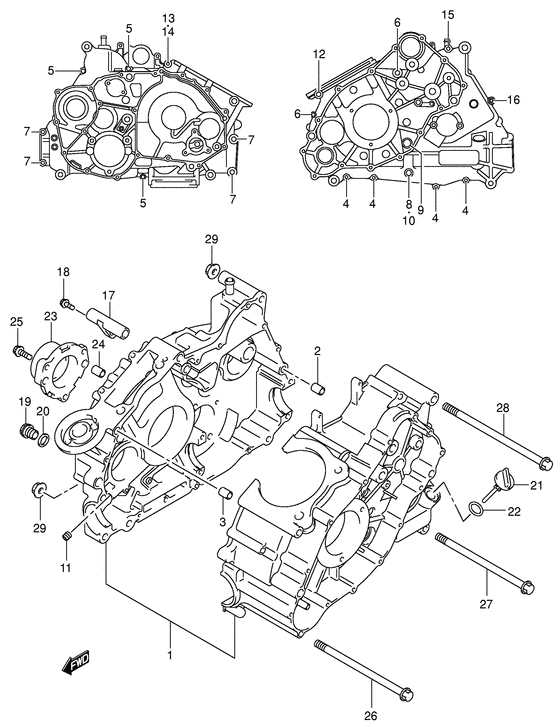 Explore The Suzuki Vinson Parts Diagram