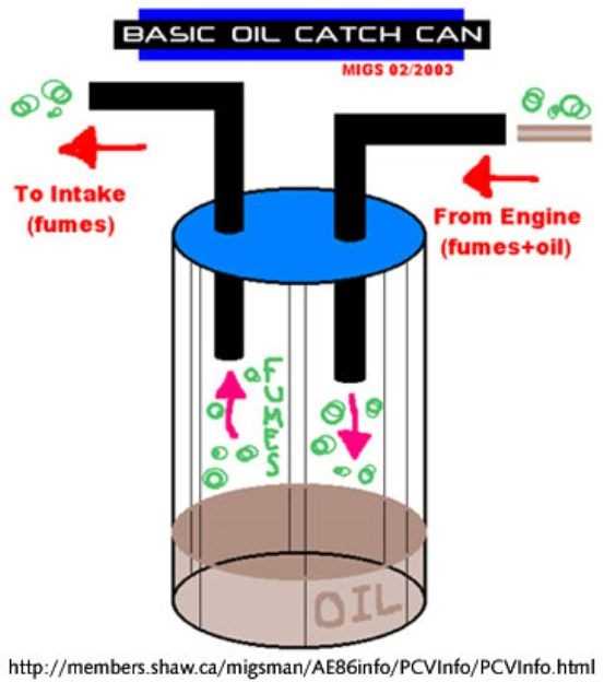 Understanding The Pcv Catch Can System A Diagram