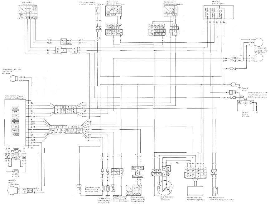 Wiring Diagram For 2005 Yamaha YFZ 450